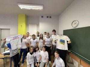 Uczniowie klasy 7b