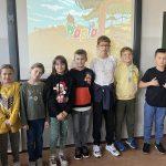 Uczniowie klasy 4