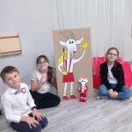 Koziołek w sali doświadczania świata