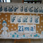 Gazetka pt. Bezpieczne ferie