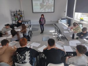Uczniowie klasy 8a