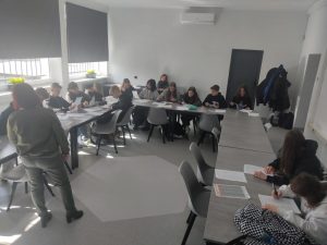 Uczniowie klasy 8b