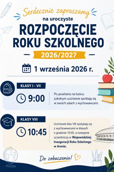 Rozpoczęcie roku szkolnego