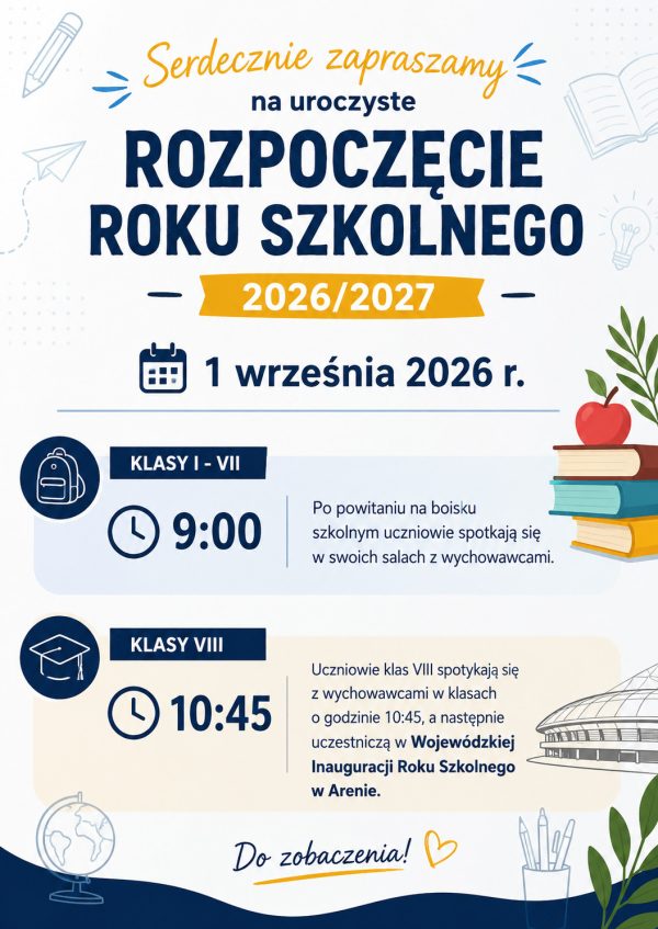 Rozpoczęcie roku szkolnego